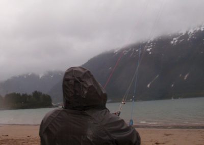 Ryan Aguliar flies the Uno tube trainer