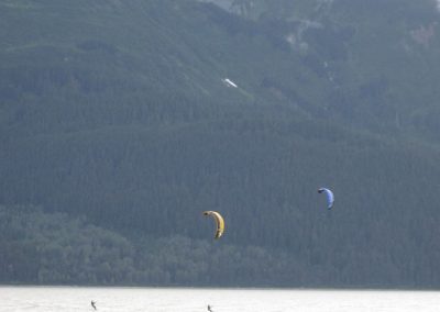 Nate and Annelie on the Chilkat